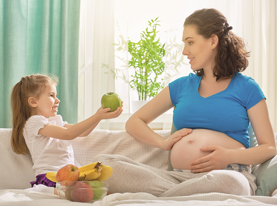 Alimentación recomendada durante el segundo trimestre del embarazo