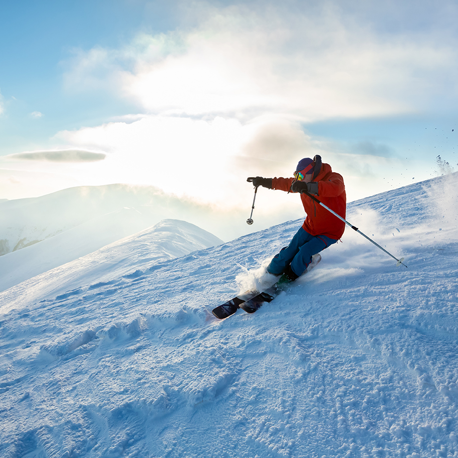 Ejercicios de calentamieto y consejos para esquiar