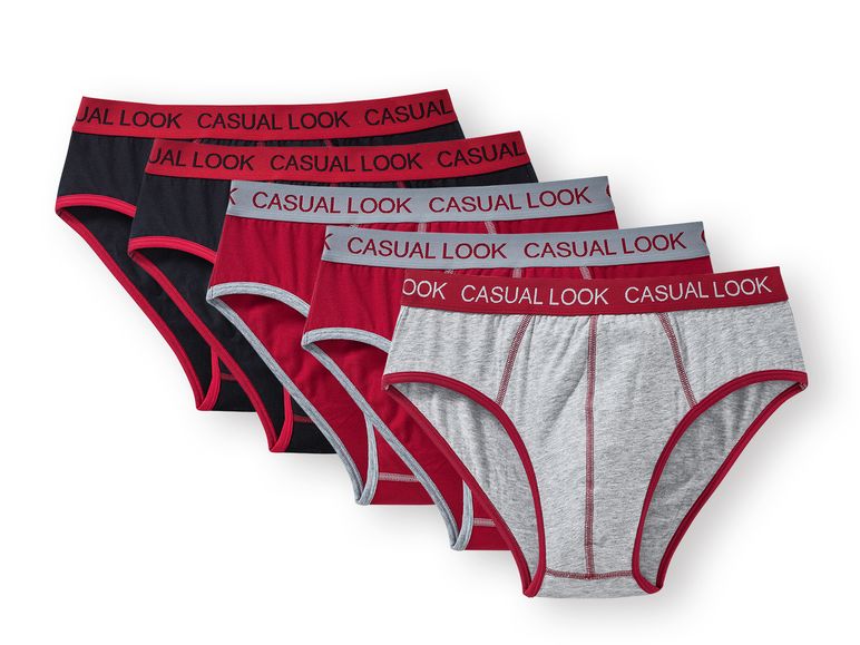 Calzoncillos slips pack 5
