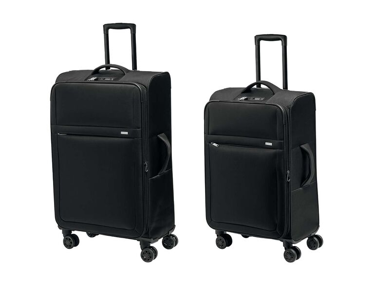 Set de maletas de tela negra