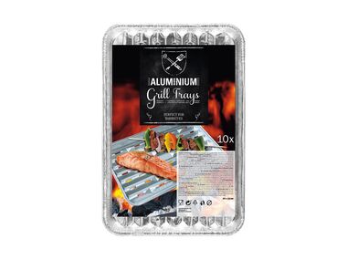 Grillmeister® Bandeja aluminio para barbacoa
