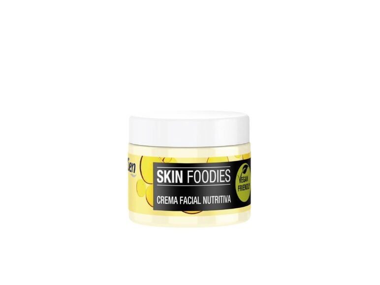 Skin Foodies Crema facial hidratante nutritiva con aceite de macadamia