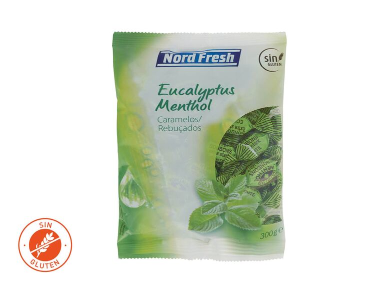 Caramelos eucalipto mentolado