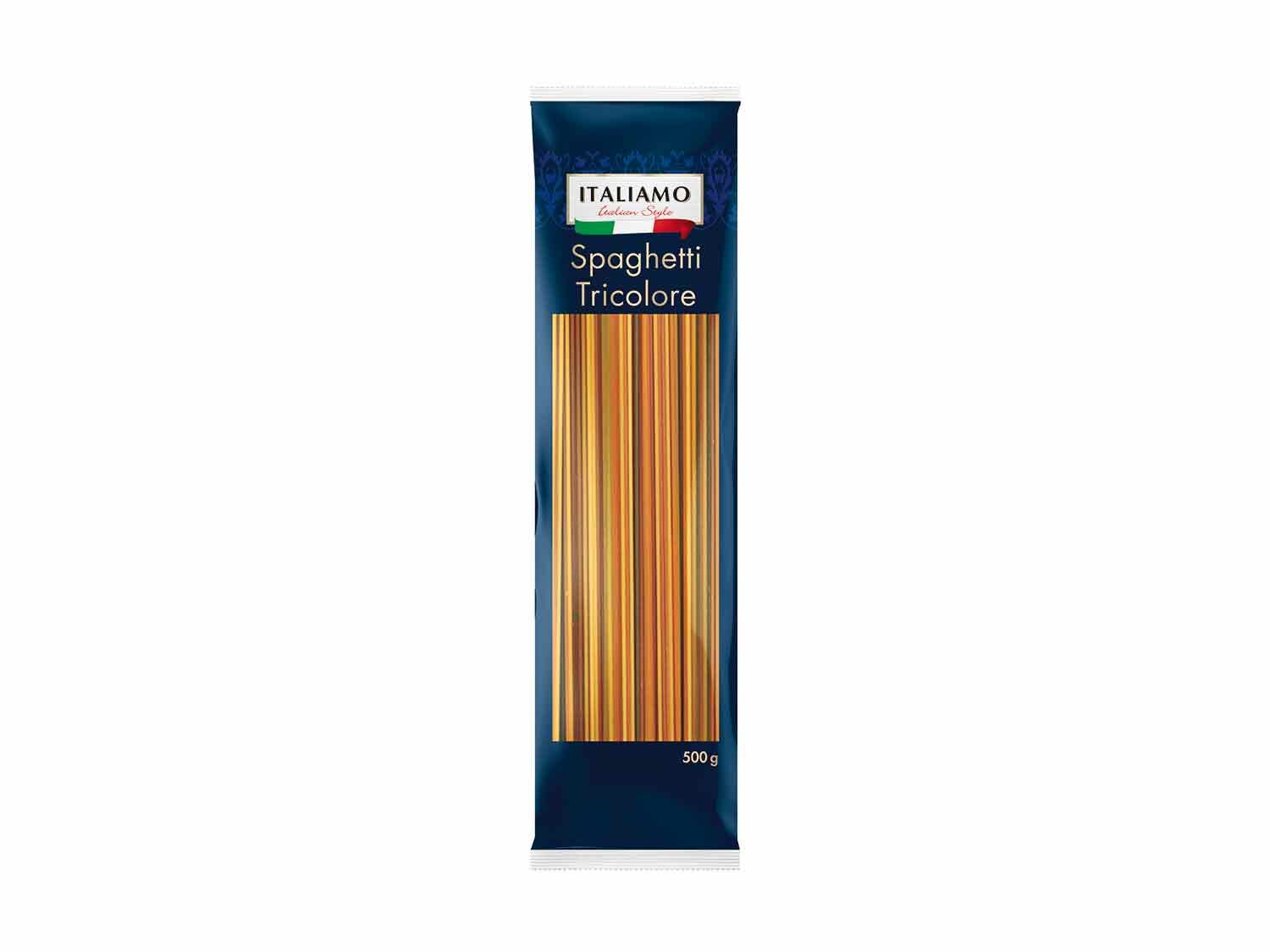 Spaghetti tricolor