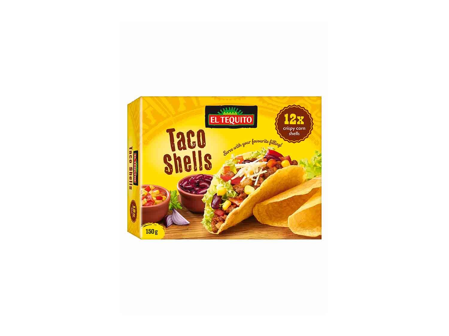 Tortillas crujientes para tacos