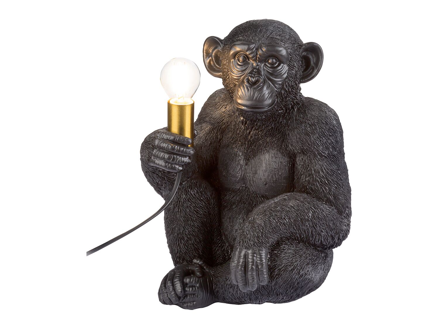 Lámpara decorativa en forma de mono