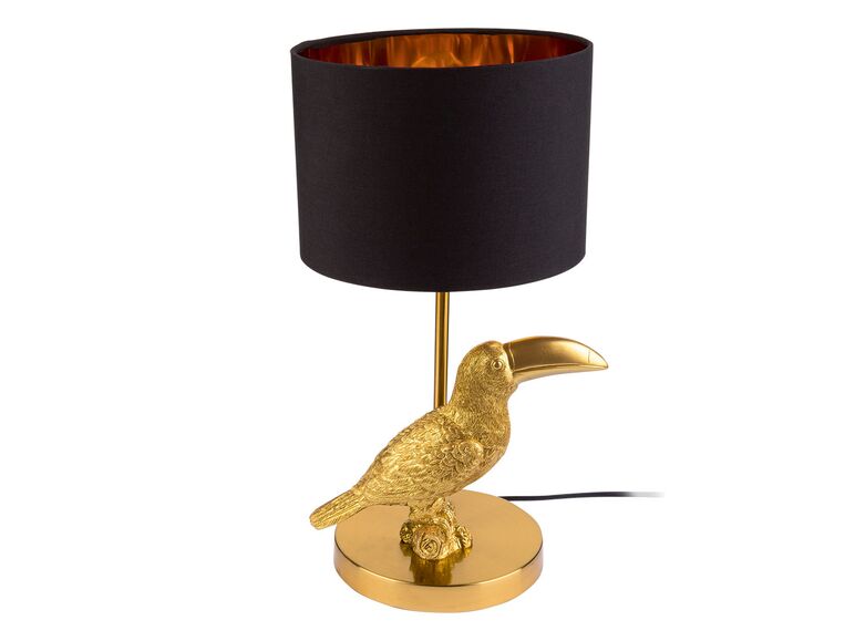 Lámpara decorativa con figura de tucán