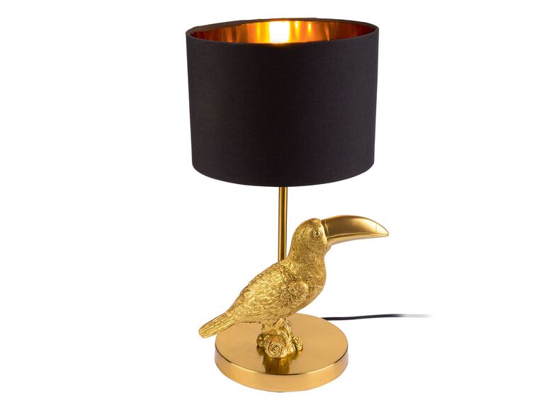 Lámpara decorativa con figura de tucán
