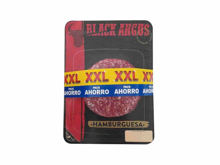 Hamburguesa de vacuno Black Angus y cerdo ibérico