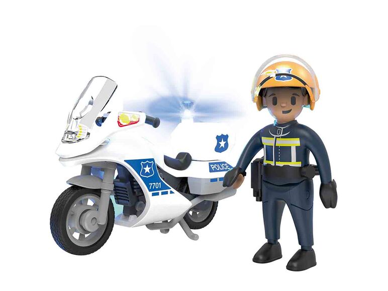 Motocicleta de la policía
