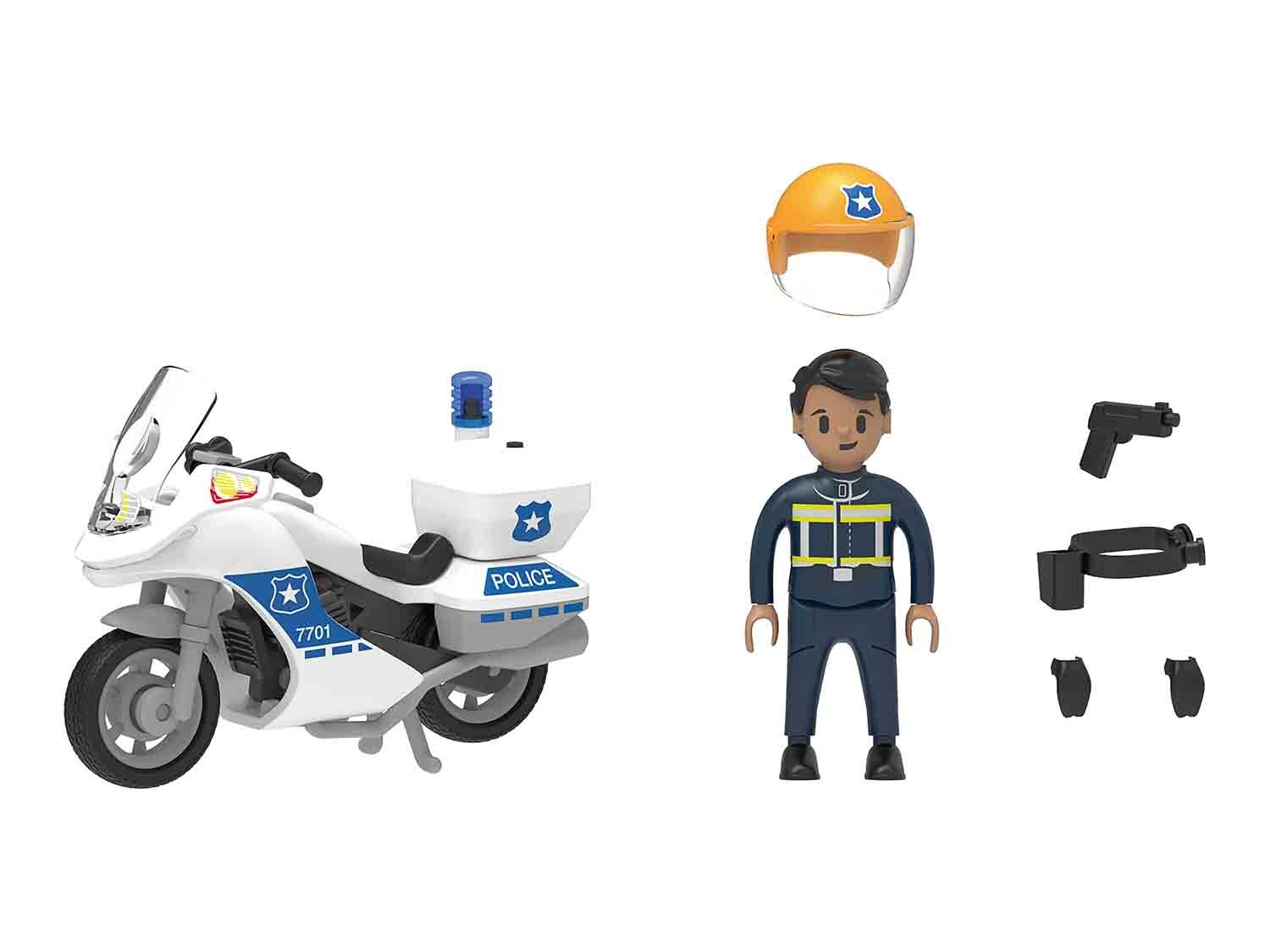 Motocicleta de la policía