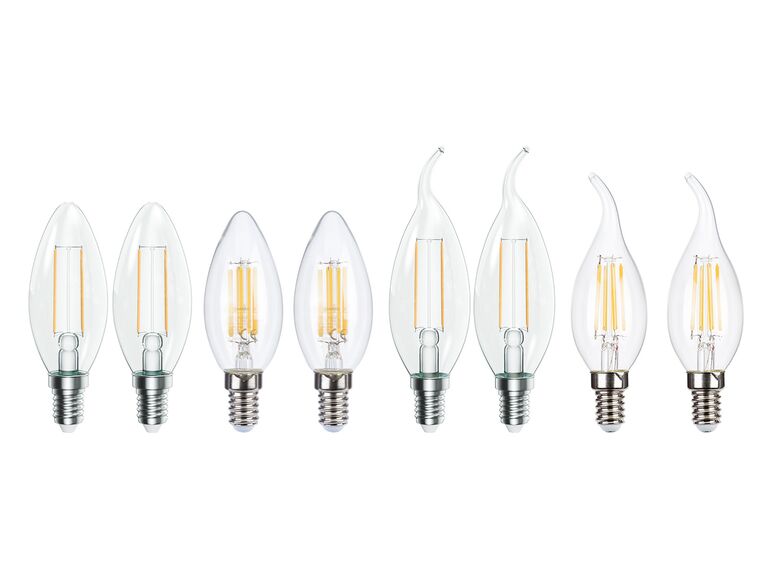  Bombillas LED de filamento E14 pack 2