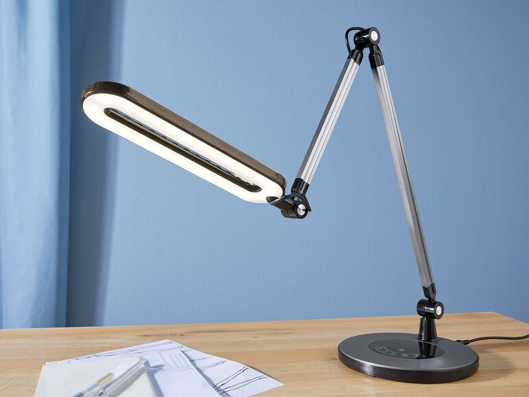 Lámpara LED de sobremesa con cabezal orientable