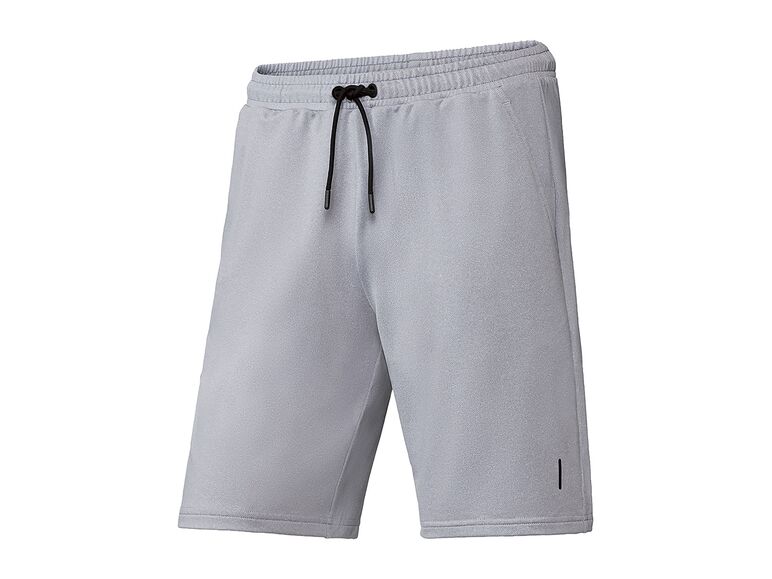 Pantalón corto técnico con bolsillo lateral gris
