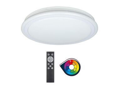 Lámpara LED de techo con luz decorativa de colores