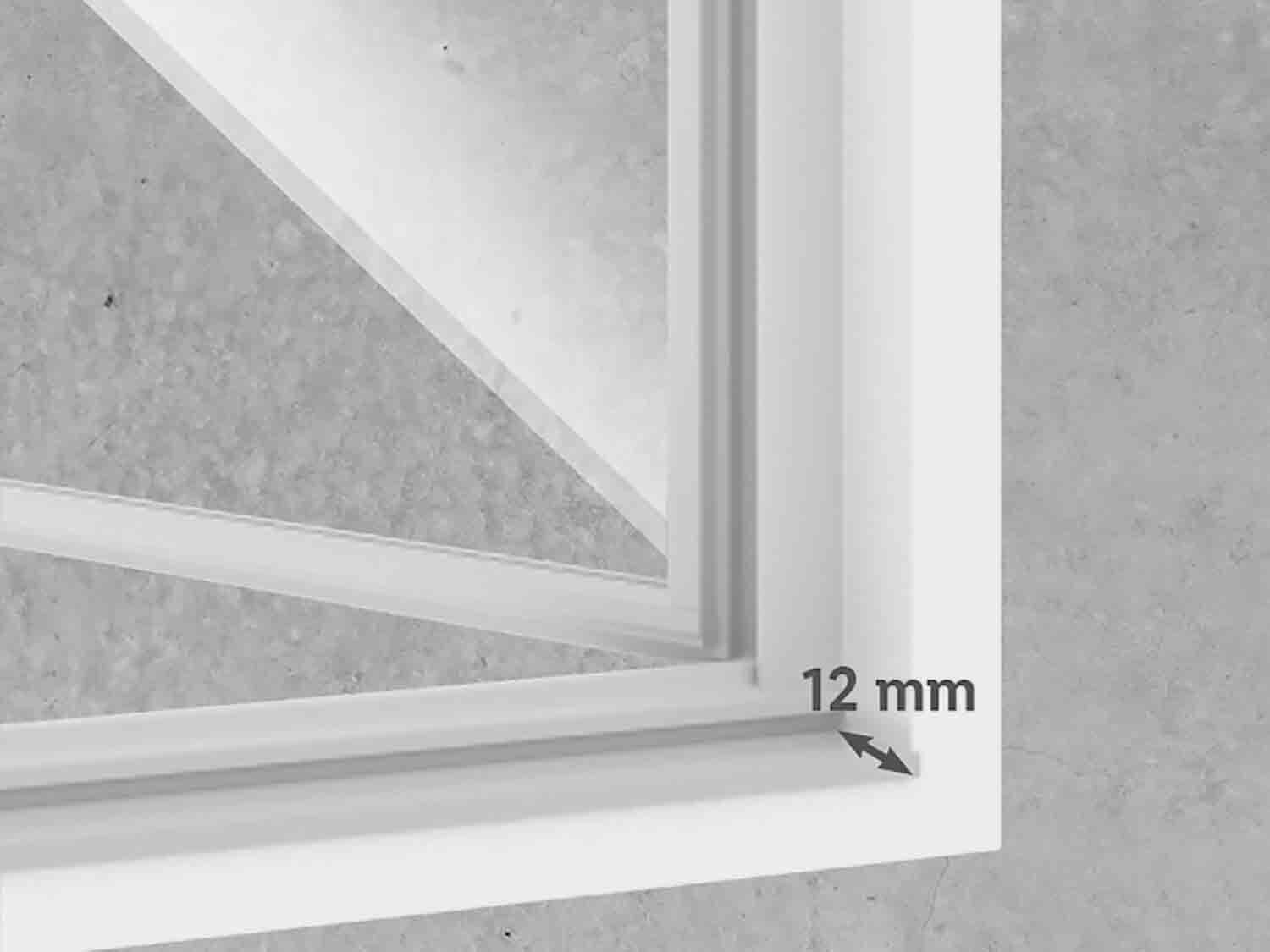 Mosquitera de aluminio para ventana 130 x 150 cm