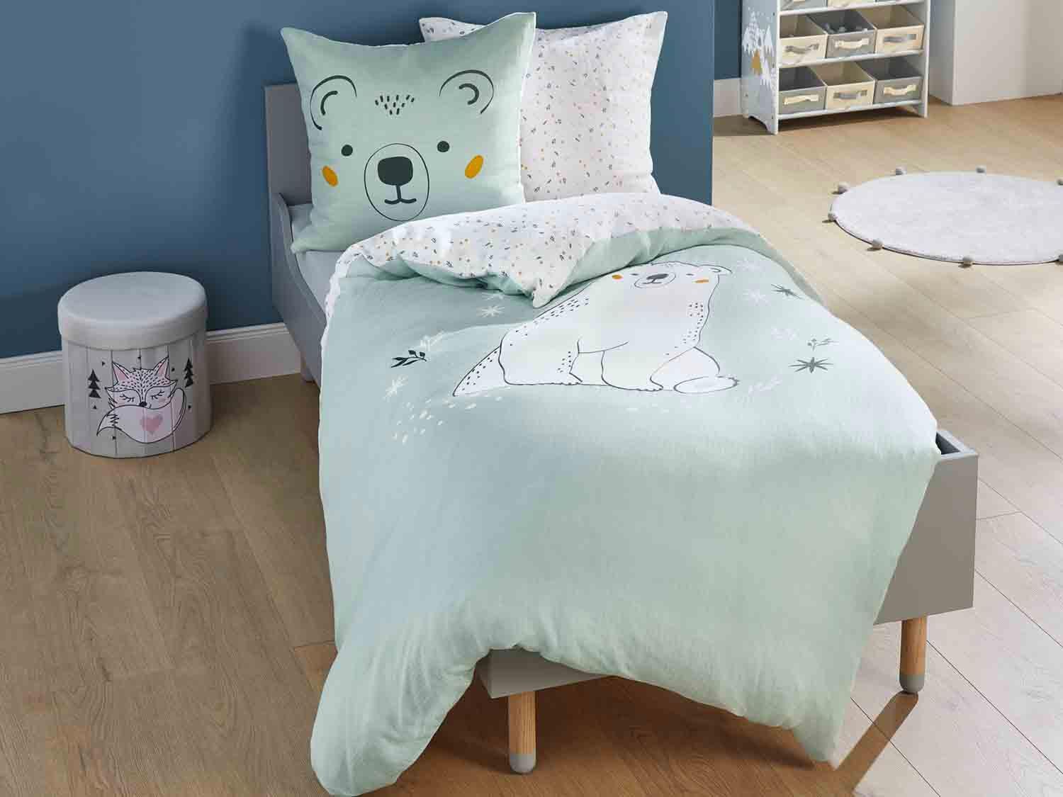 Ropa de cama infantil reversible 150 x 220 cm