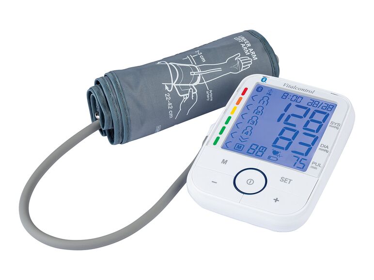 Tensiómetro de brazo con Bluetooth