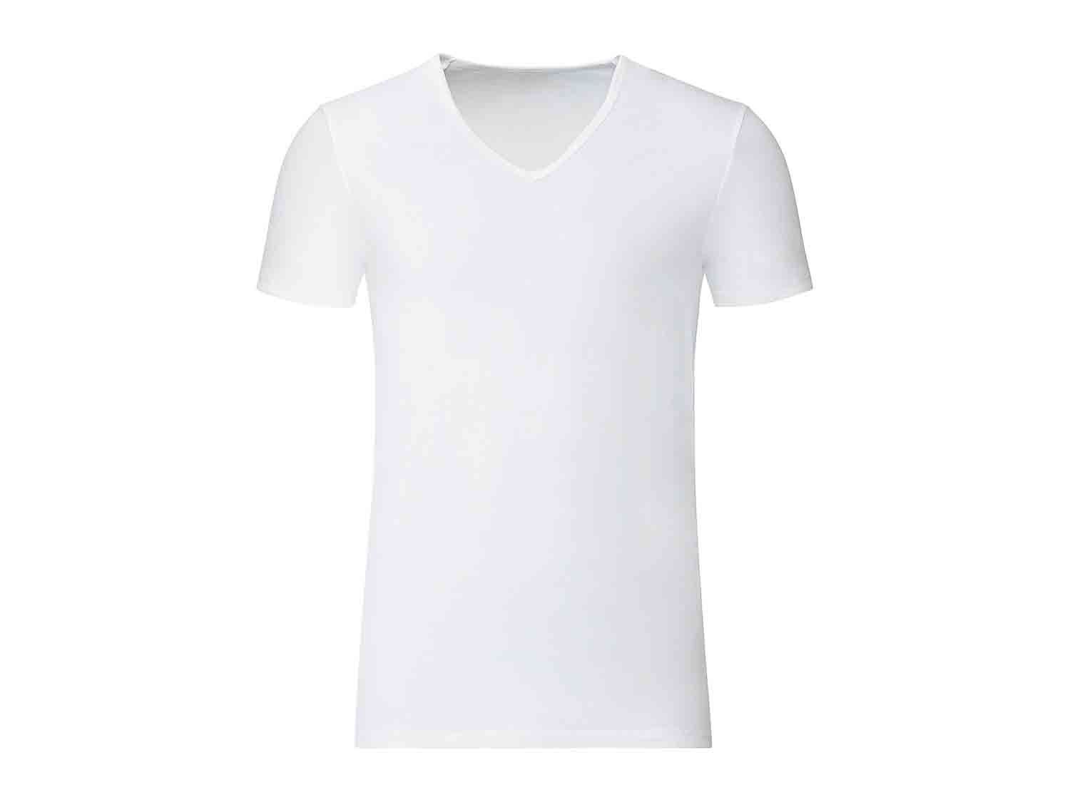 Benetton camiseta con cuello V para hombre