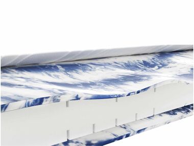 Colchón reversible de espuma de gel H3 150 x 190 x 19 cm 