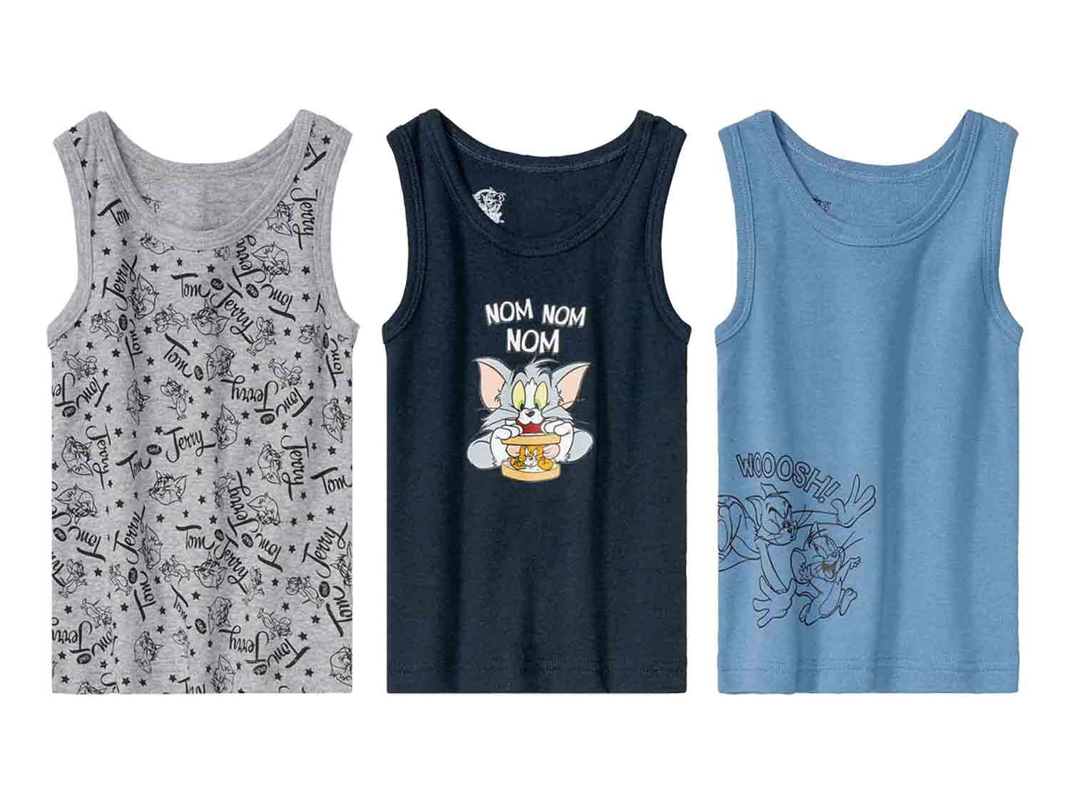 Camisetas de tirantes infantiles Tom & Jerry pack 3