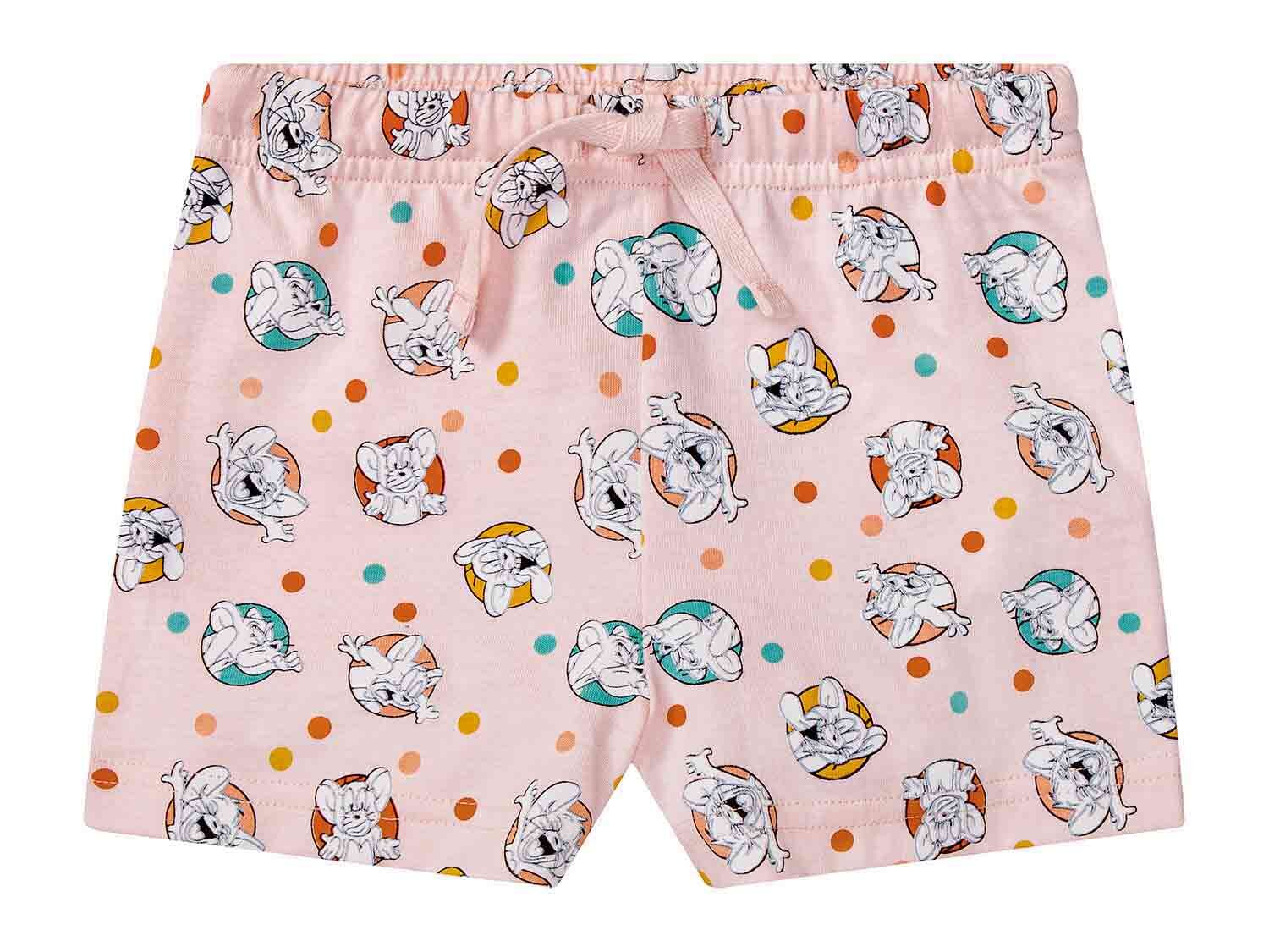 Pantalón corto de pijama infantil de licencia