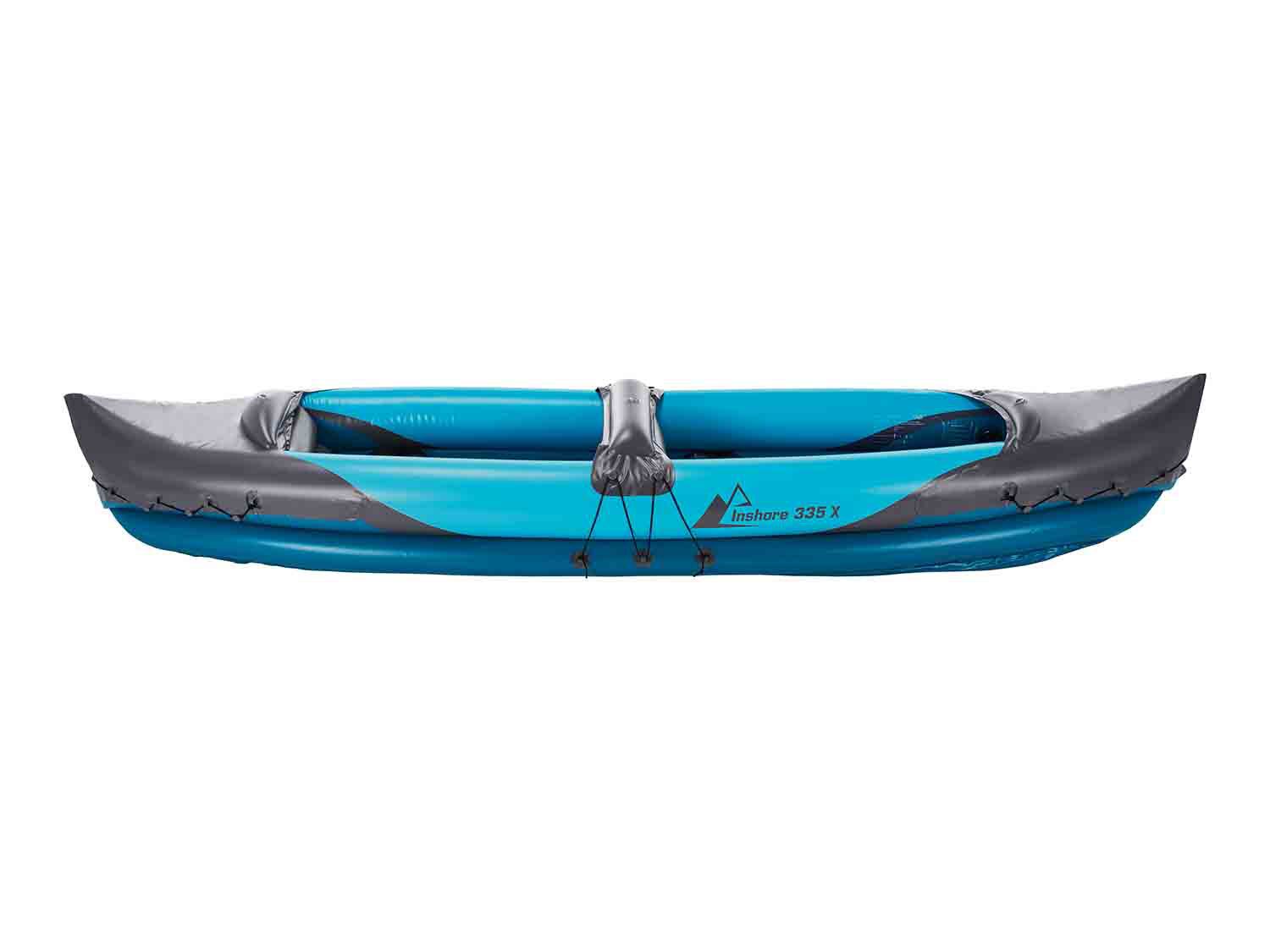 Kayak hinchable de 5 cámaras para 2 personas 325 x 76 x 48 cm 