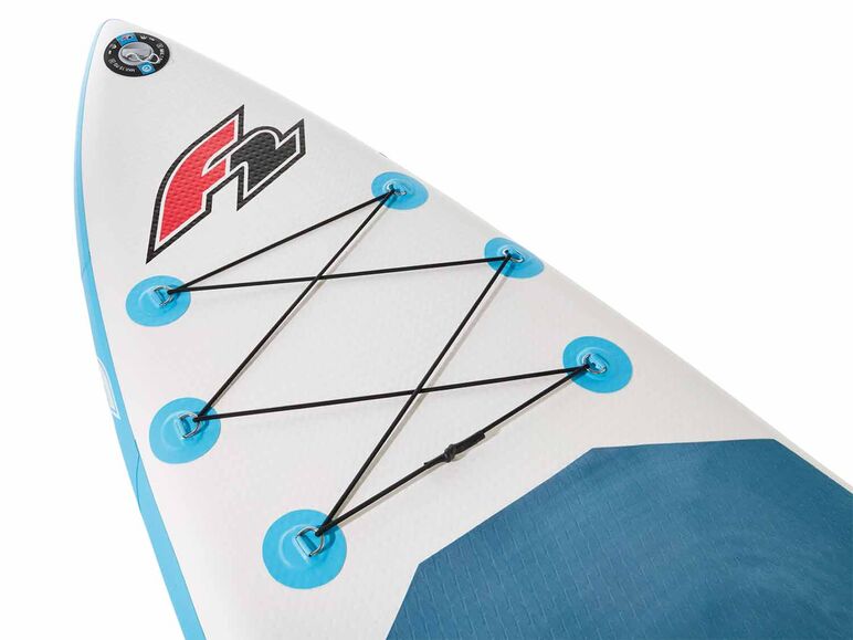 F2 Tabla hinchable de paddle surf de travesía de doble cámara para 1 persona 351 x 78 x 15 cm 