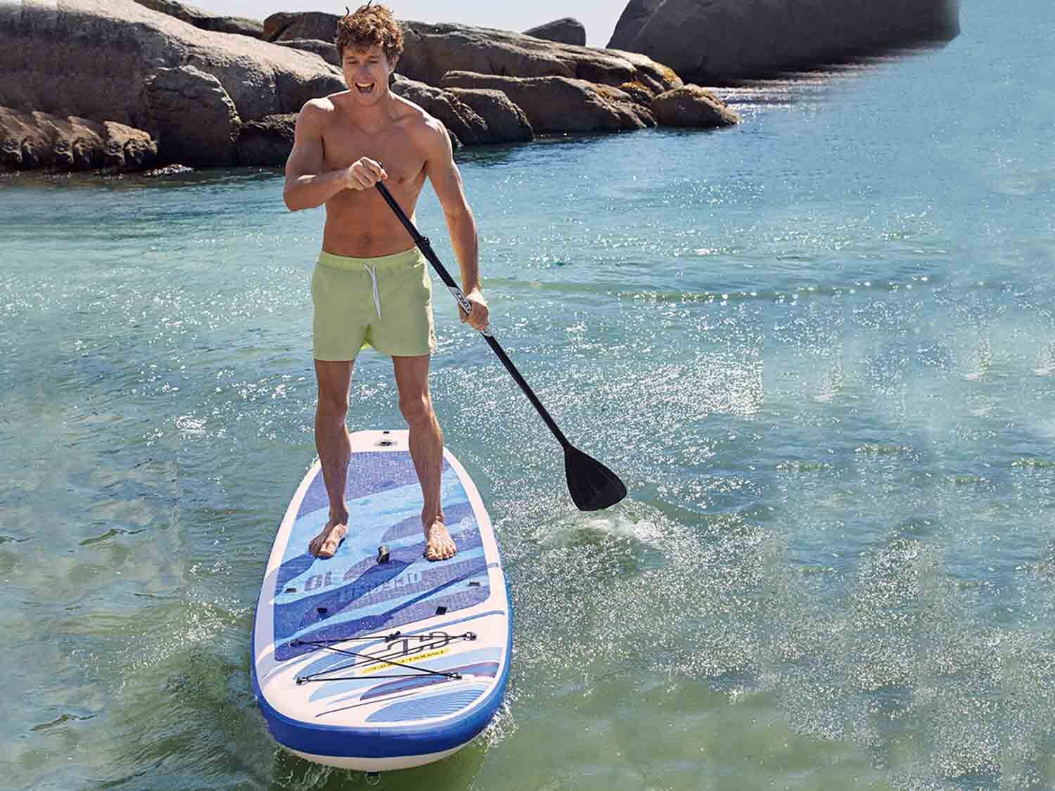 Bestway Paddle Surf con asiento de kayak y remo
