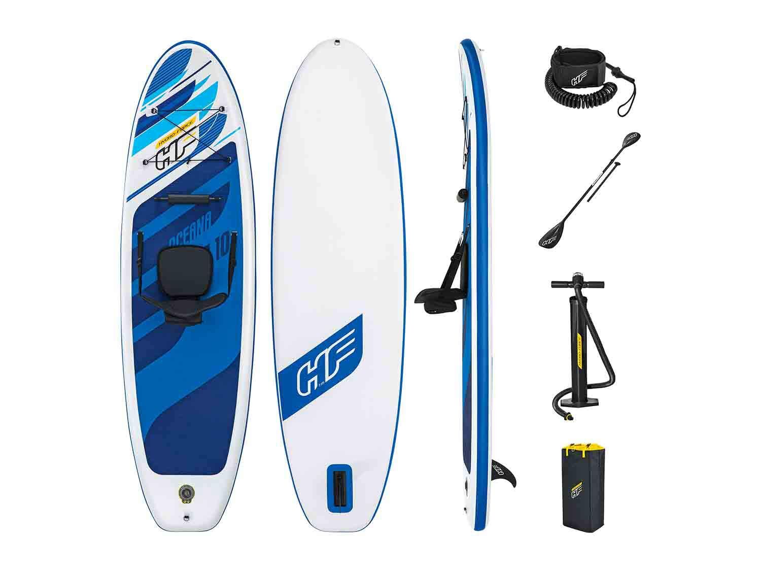 Bestway® Tabla hinchable de paddle surf HF de 1 cámara para 1 persona 305 x 84 x 12 cm