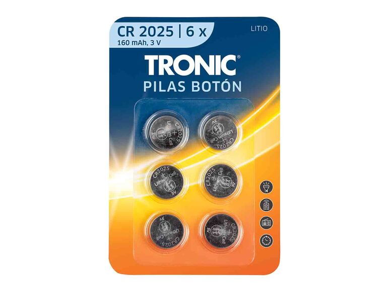Tronic® Pilas botón