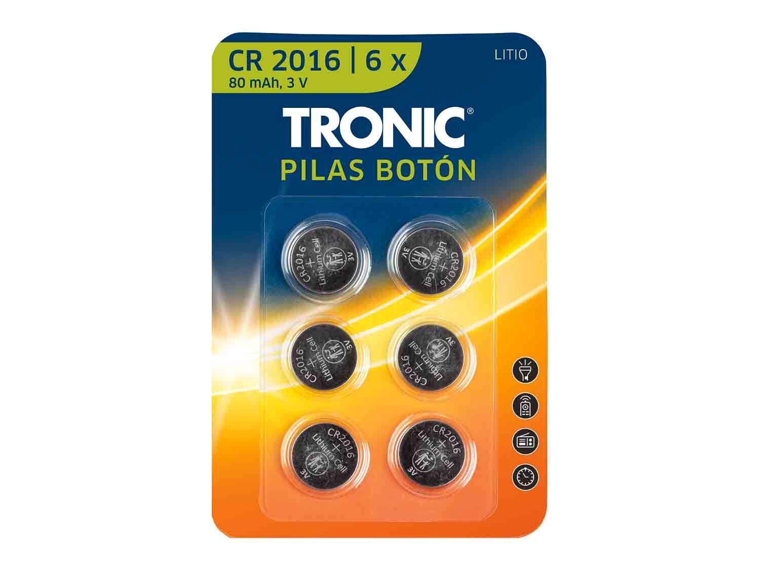 Tronic® Pilas botón