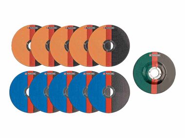 Set de discos de corte y disco de desbaste
