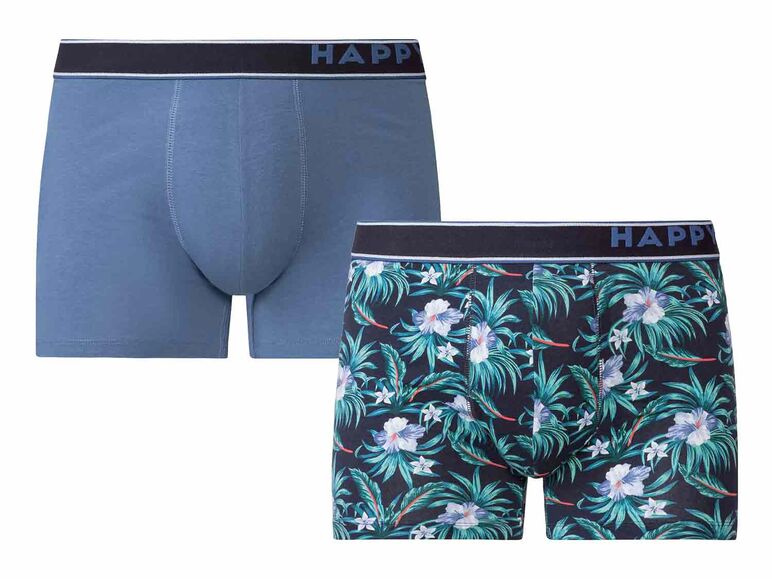 Happy Shorts Bóxer para hombre pack 2