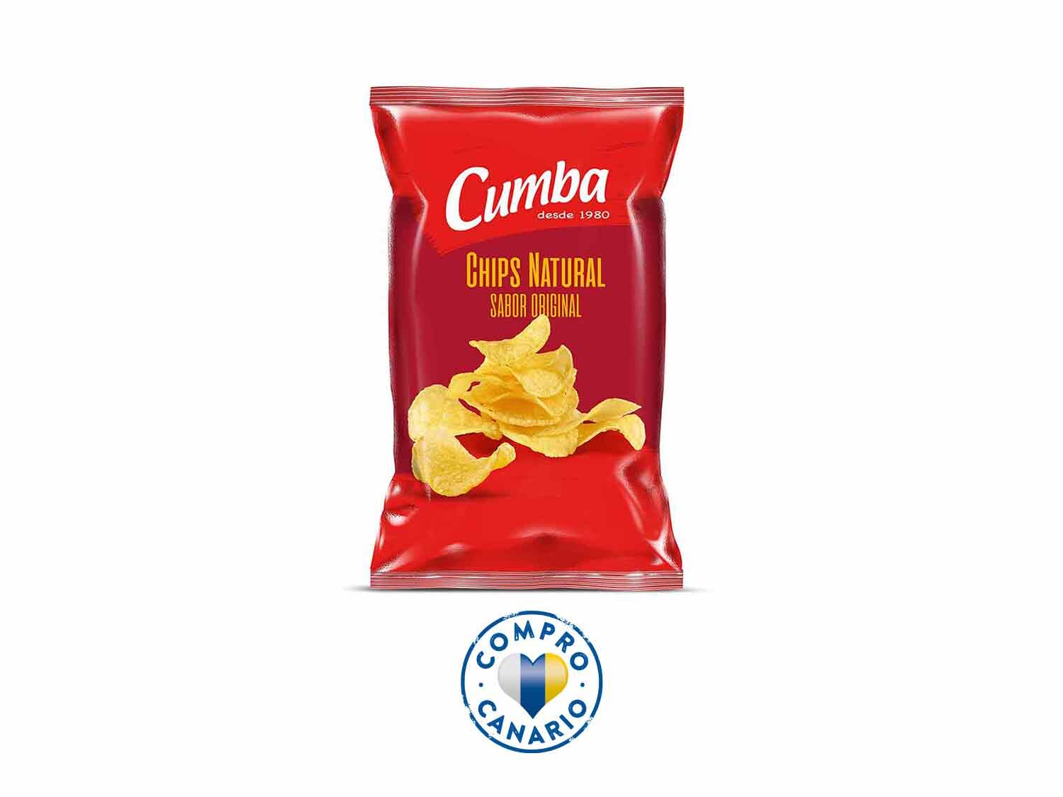 Cumba® chips natural