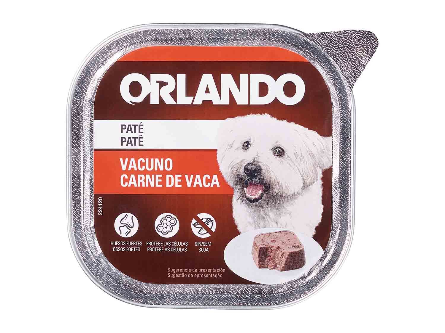 Paté perro vacuno/pollo