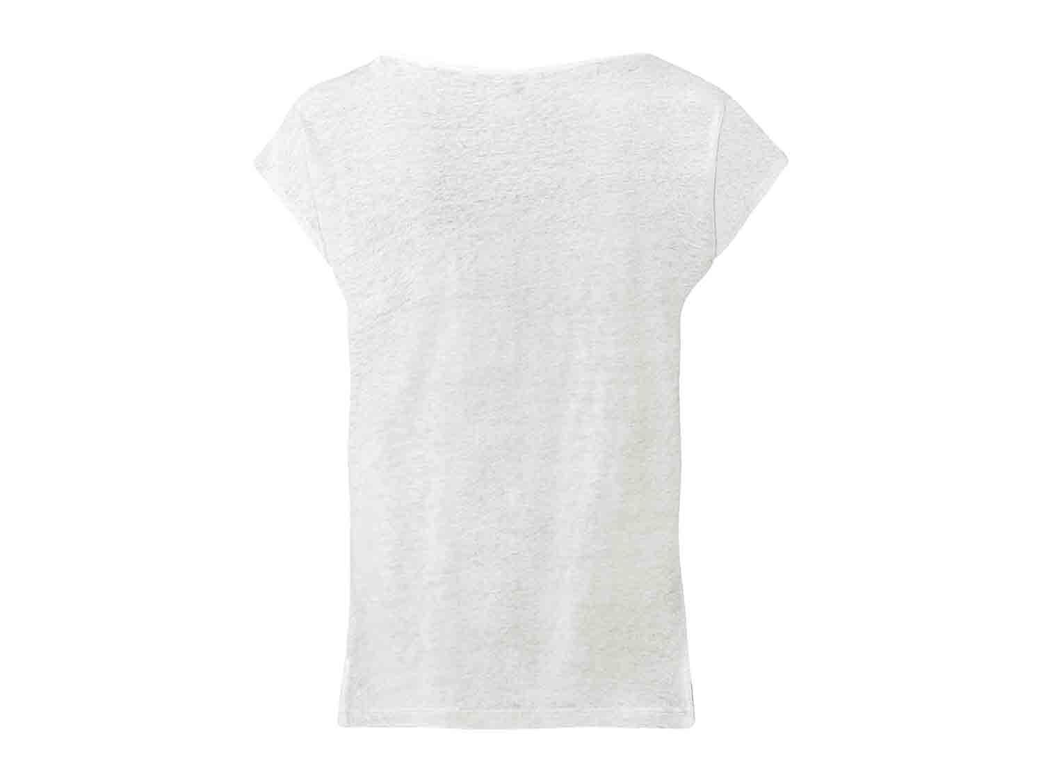 Camiseta de lino para mujer