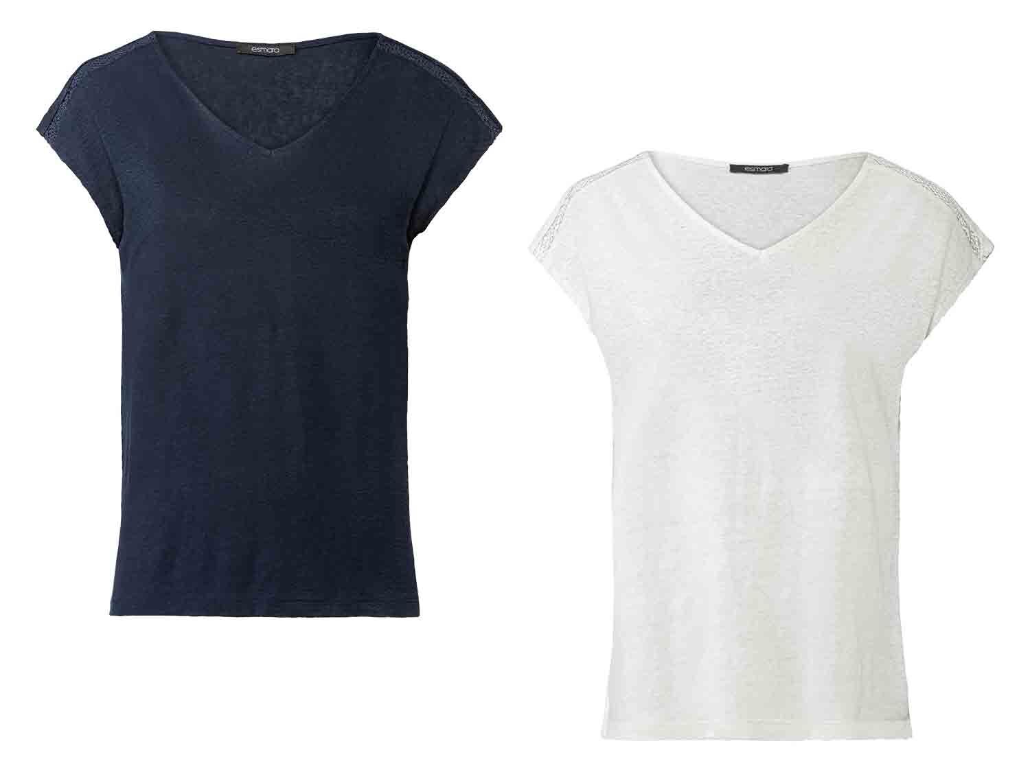 estaño probabilidad Minero Camiseta de lino para mujer | Lidl