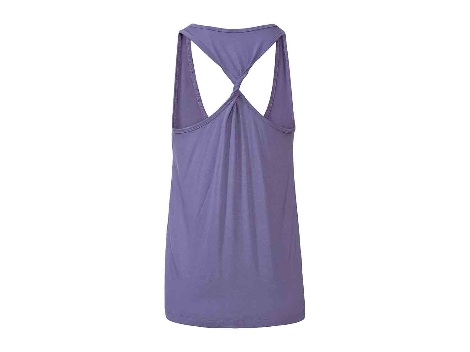 Camiseta técnica lila para mujer