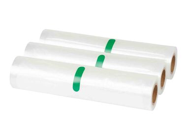 Rollos de plástico 20 cm para envasadora al vacío pack 3