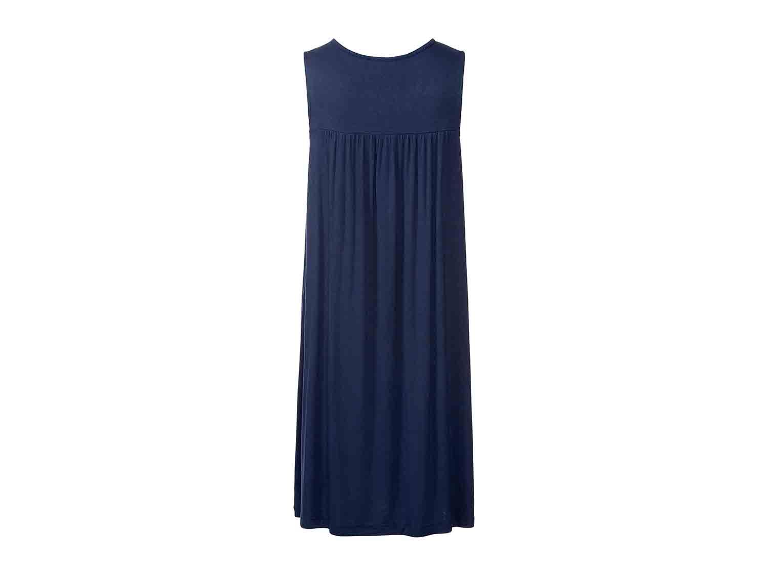  Vestido corto azul para mujer