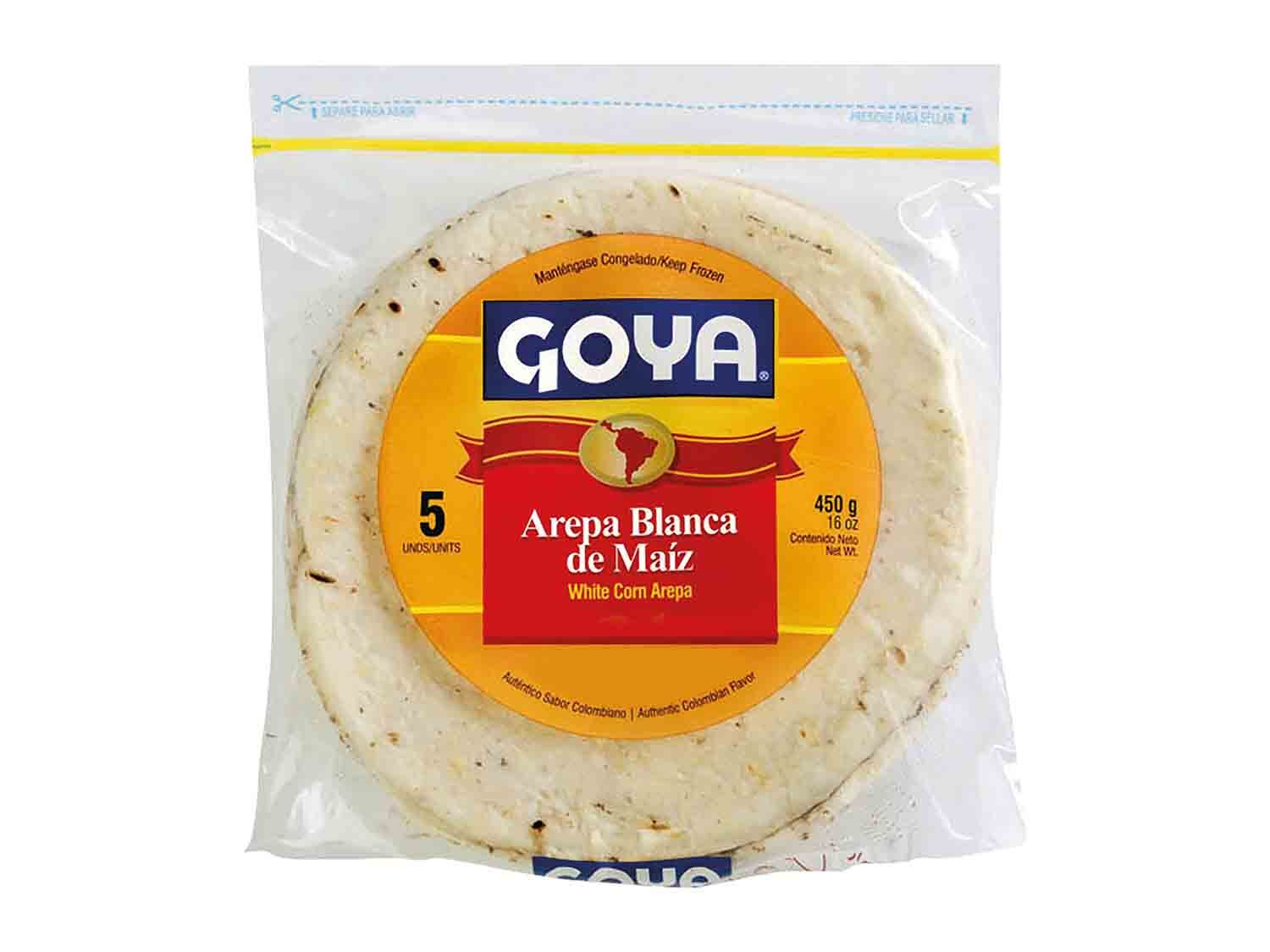 Goya® Arepas Pan Plano de Maíz Colombiano