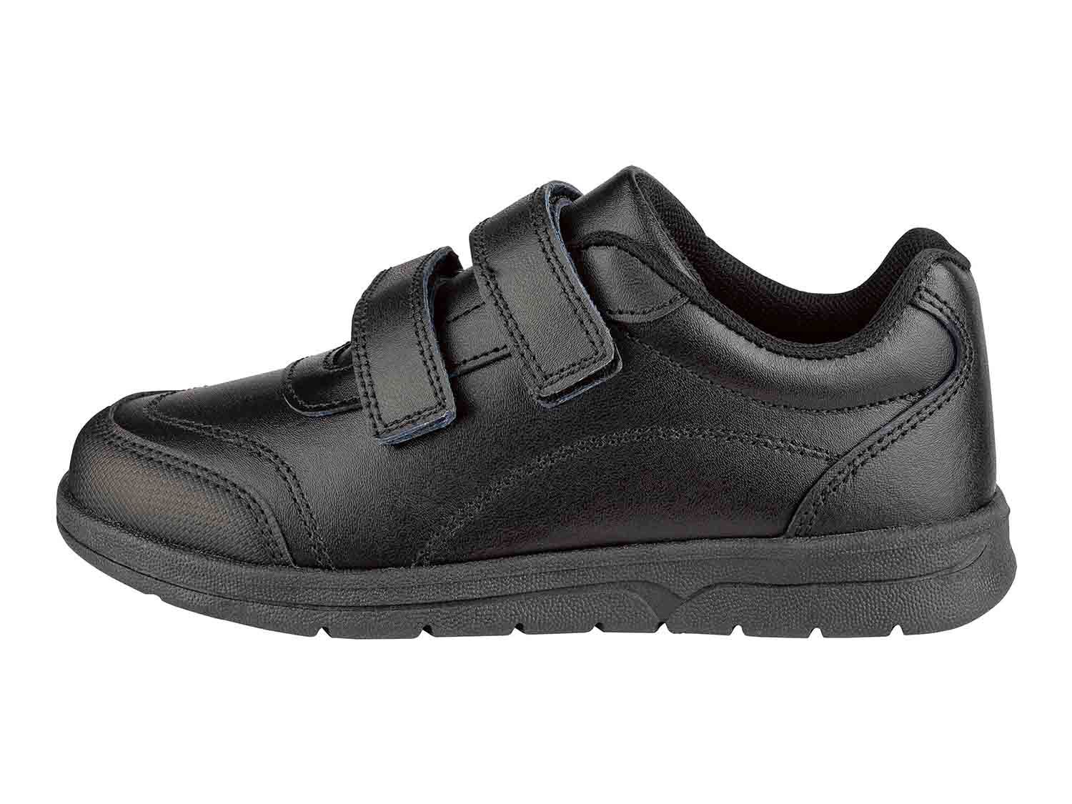 Zapatos infantiles negro con velcro