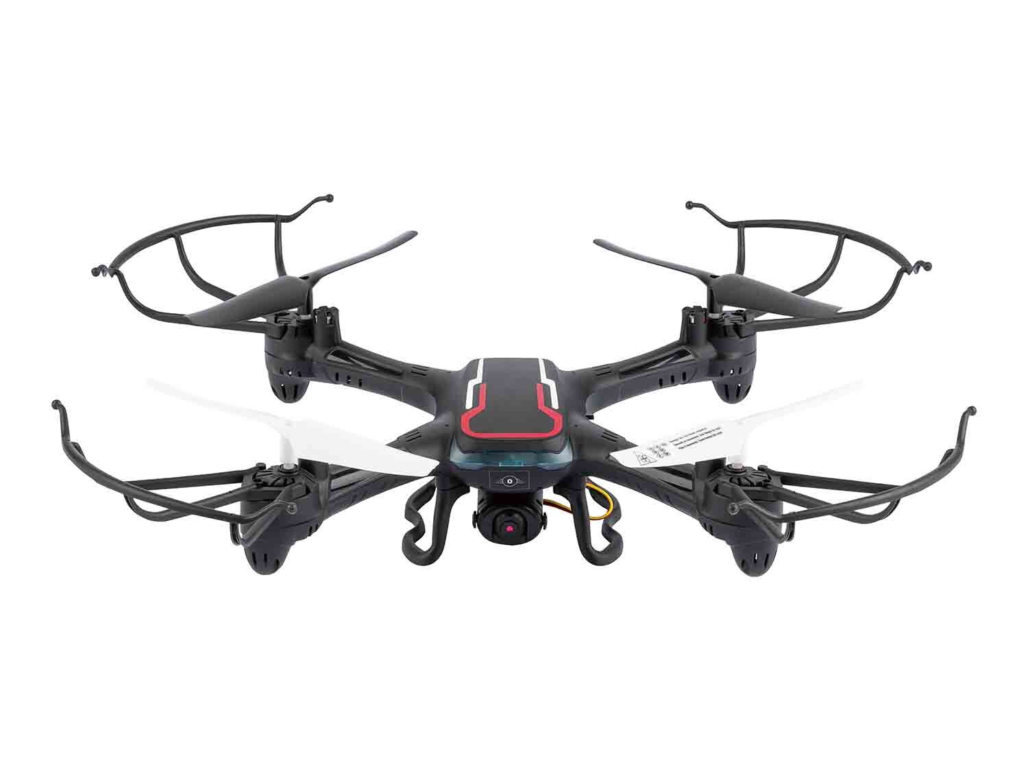 Dron cuadricóptero con cámara