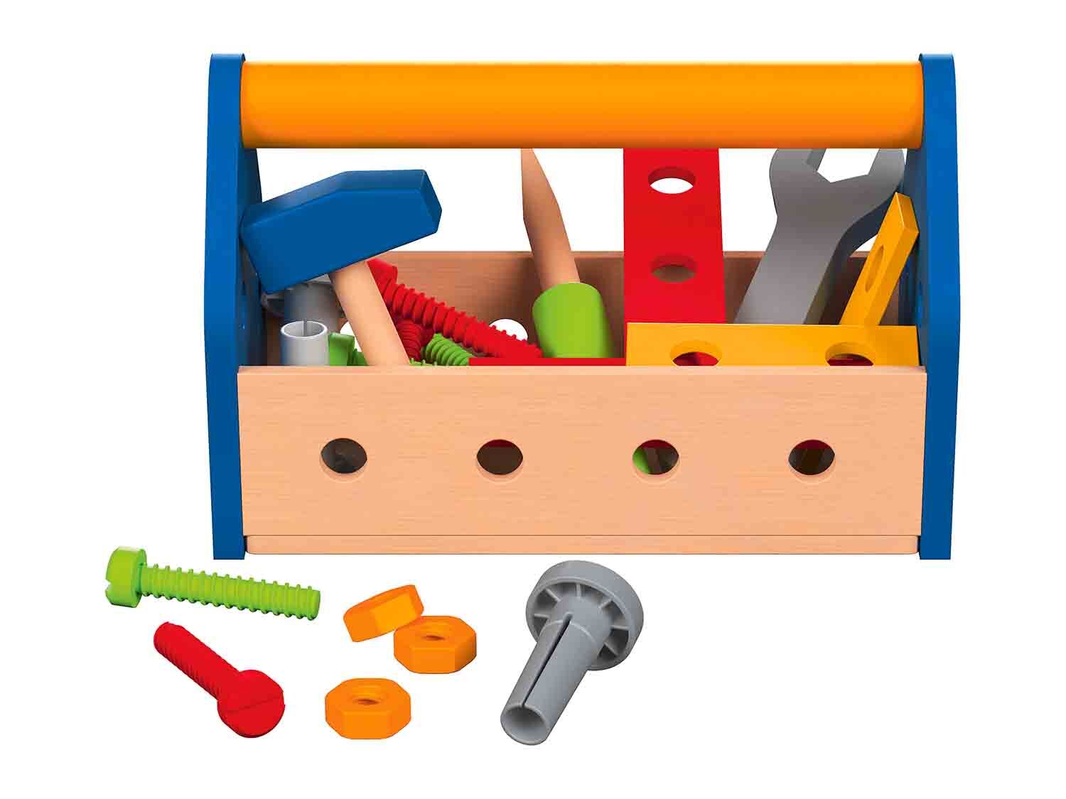Caja de herramientas de juguete