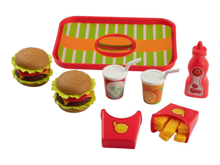 Set de comida rápida de juguete
