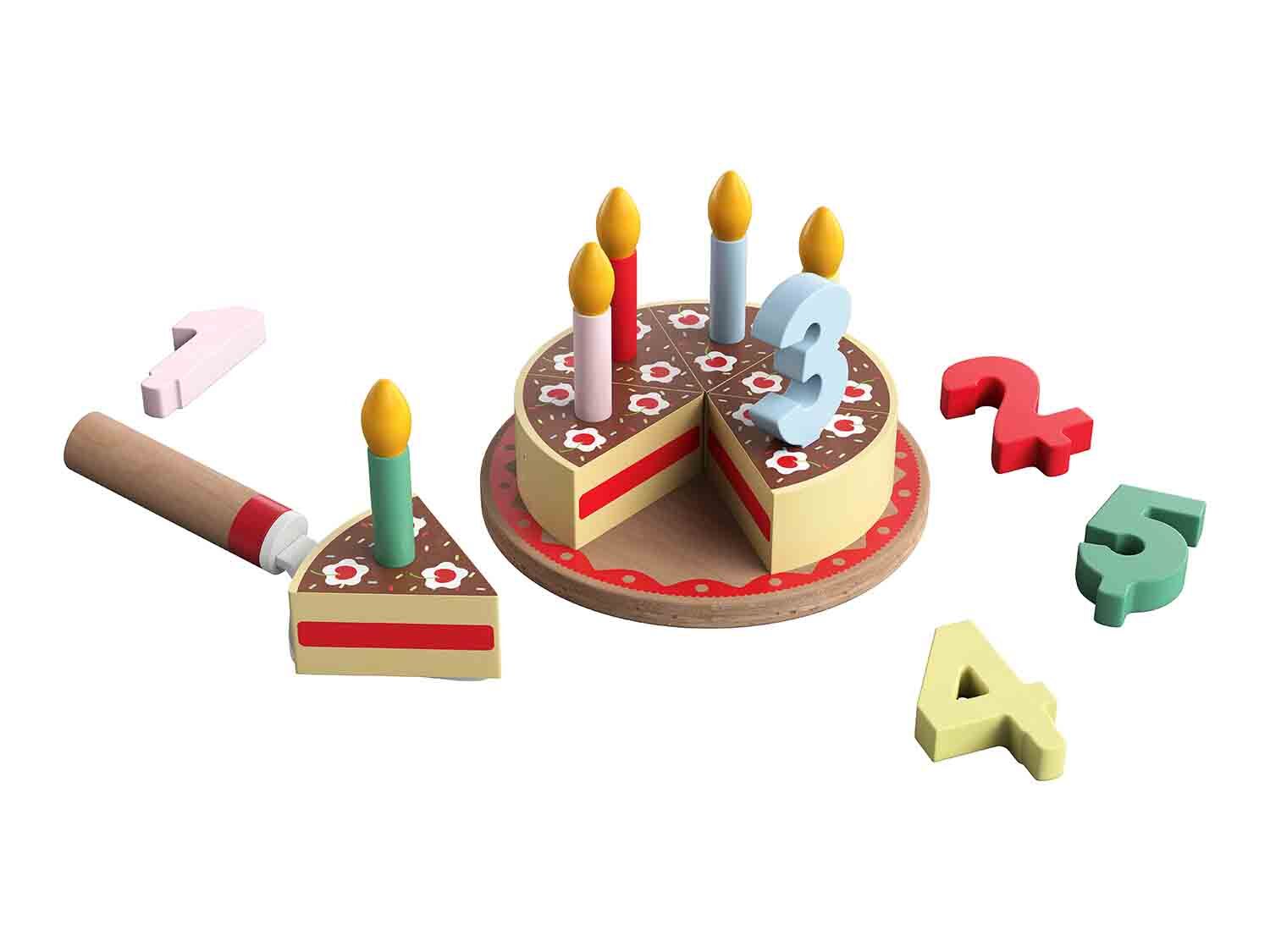 Set de pastel de cumpleaños