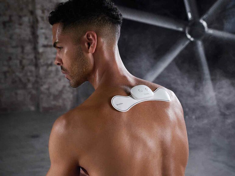 Electroestimulador multifuncional para el hombro