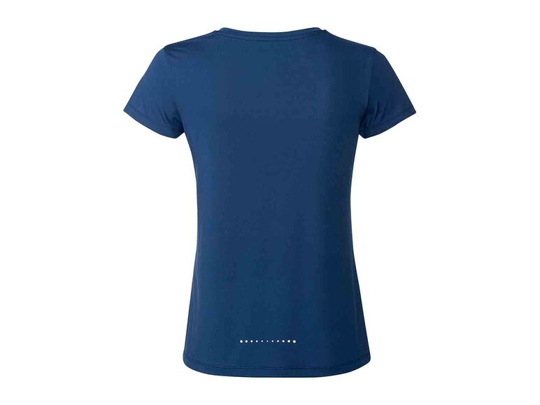 Camiseta técnica para mujer azul