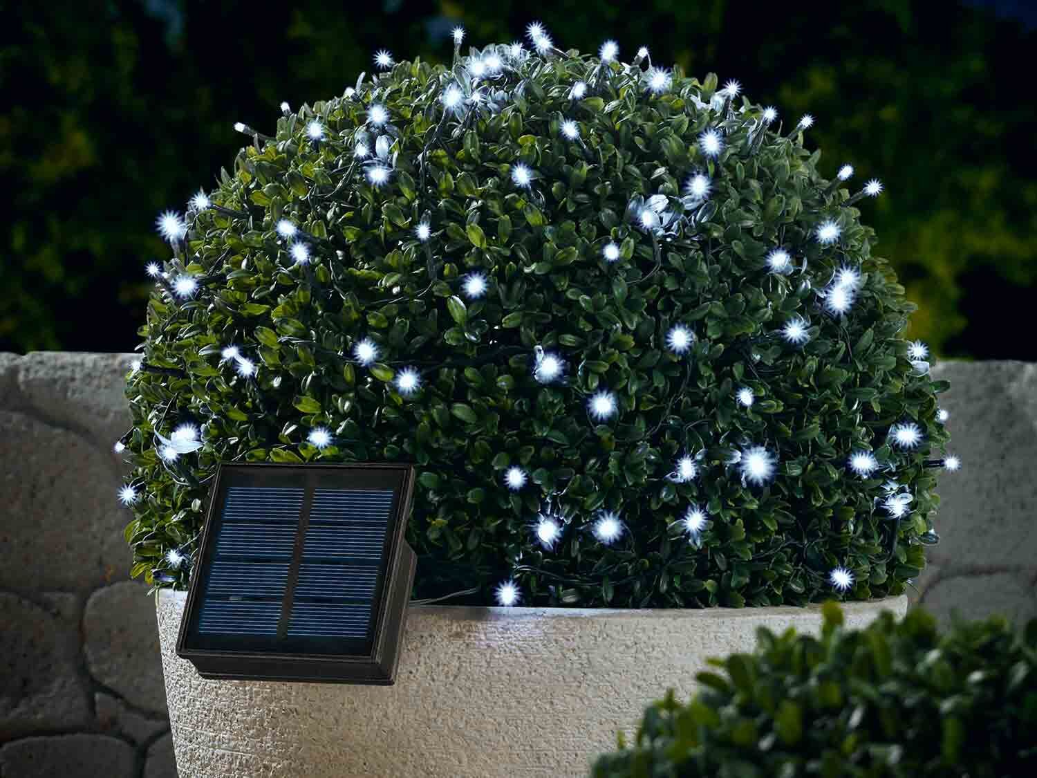 Guirnalda solar con LED's